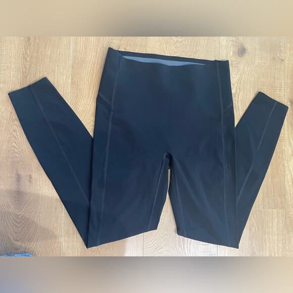 SPANX‎ Black Nylon Seamless Shapewear Slimming Leggings- Small - Picture 1 of 6